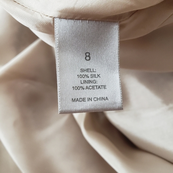 City DKNY Women's Silk Multicolor Skirt Size 8 - Picture 9 of 9